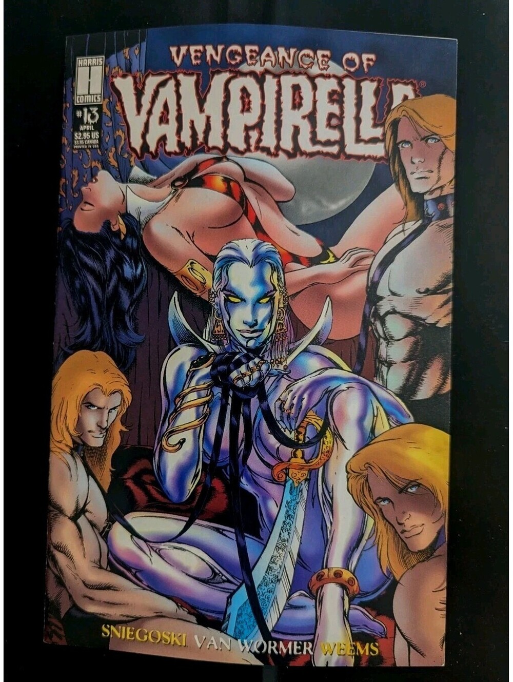 Vengeance of Vampirella #13 1995 VF- Vampire Horror - Harris Comics - Boarded
